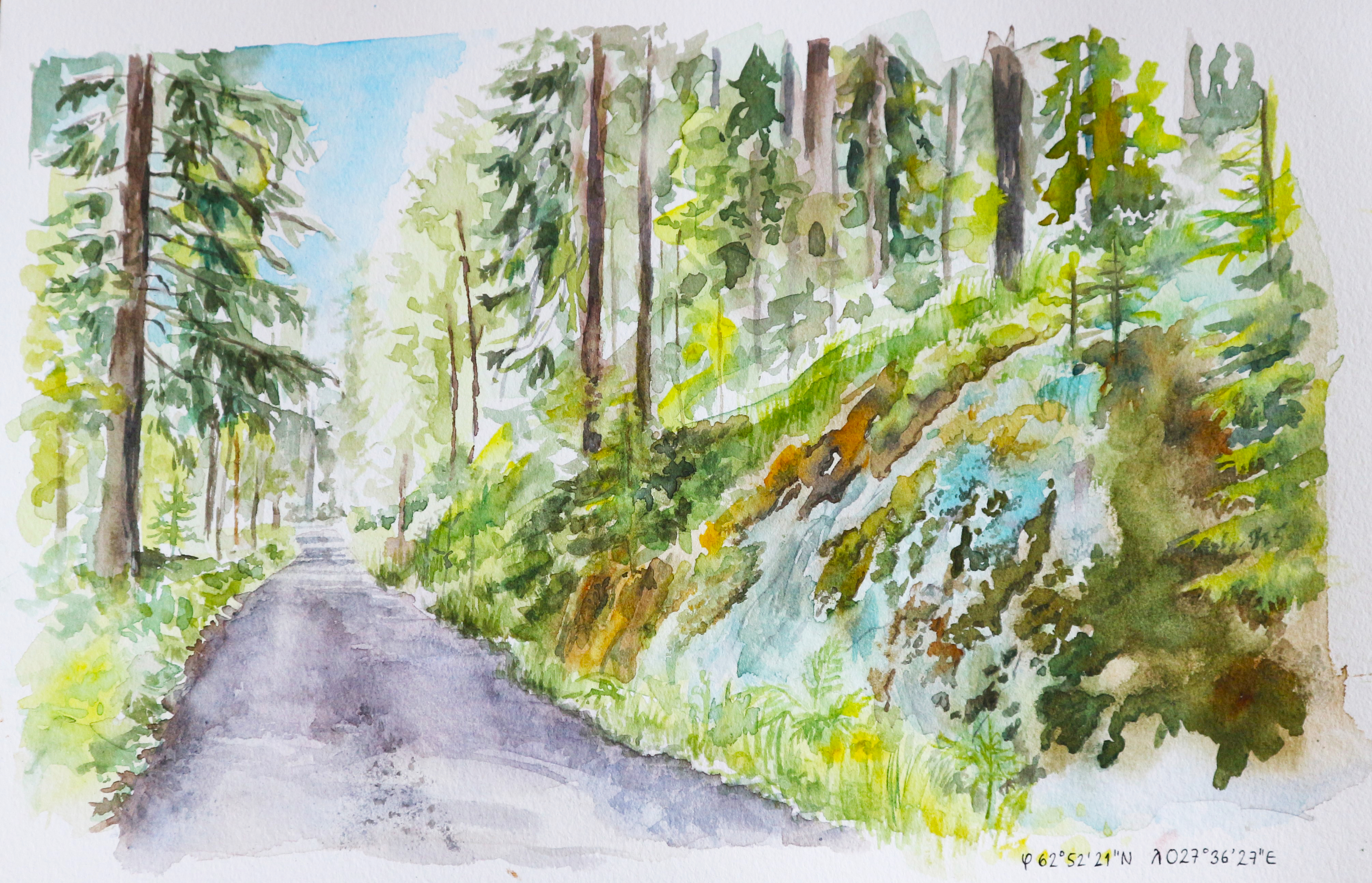 Watercolor Landscape